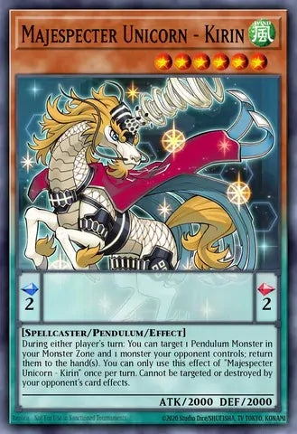 BLGG-EN065 - Majespecter Unicorn – Kirin - Ultra Rare - Battles of Legend: Glorious Gallery