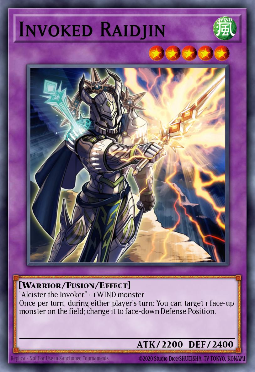 BLGG-EN085 Invoked Raidjin - Ultra Rare