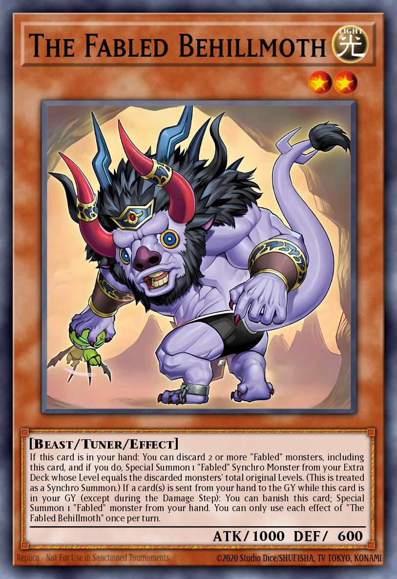 BLMM-EN012 - The Fabled Behilmoth - Ultra Rare - Battles of Legend: Monster Mayhem