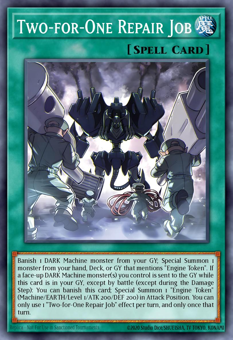 BLMM-EN029 - Two-for-One Repair Job - Ultra Rare - Battles of Legend: Monster Mayhem