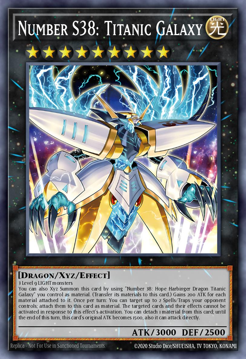 BLMM-EN038 - Number S38: Titanic Galaxy - Ultra Rare - Battles of Legend: Monster Mayhem