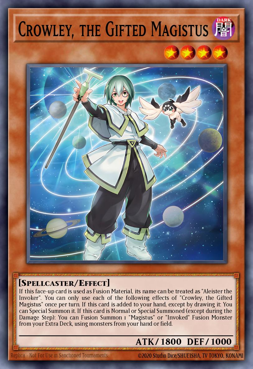 BLMM-EN044 - Crowley, the Gifted Magistus - Secret Rare - Battles of Legend: Monster Mayhem