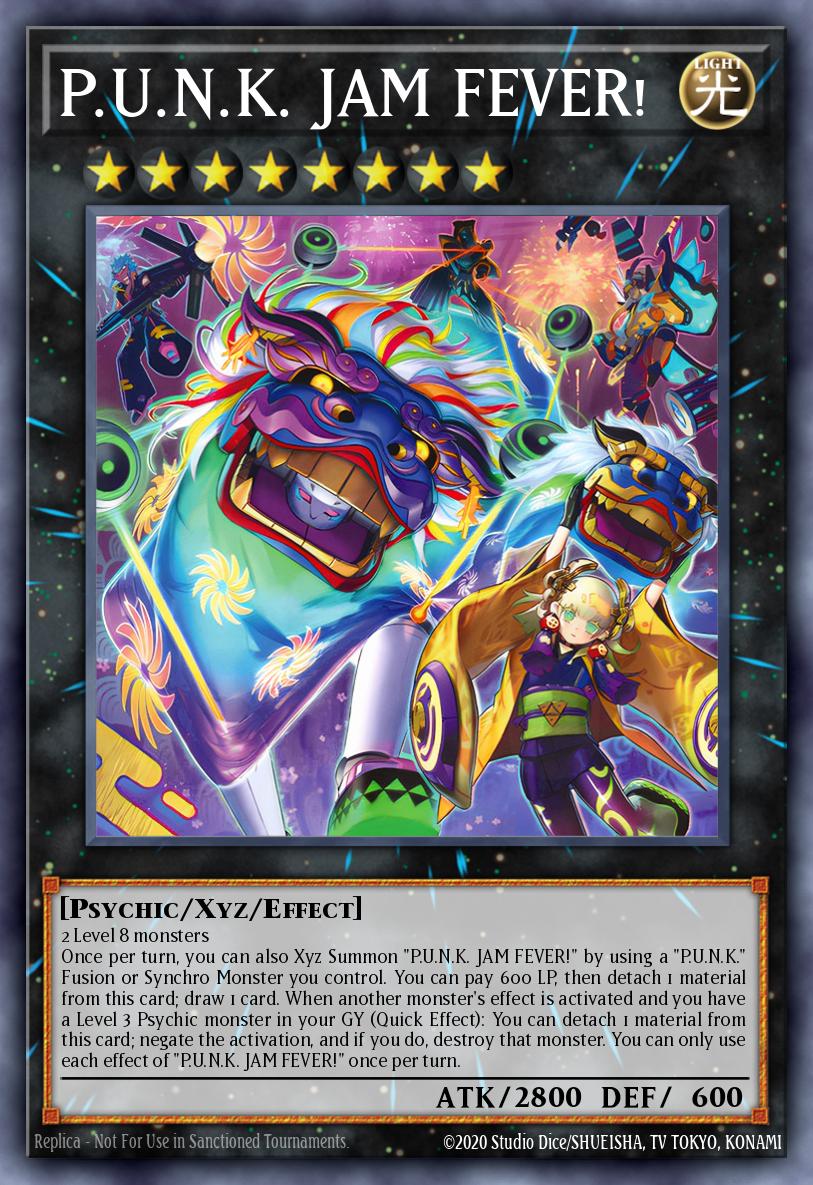 BLMM-EN051 - P.U.N.K. JAM FEVER! - Ultra Rare - Battles of Legend: Mon BLMM-EN051 - P.U.N.K. JAM FEVER! - Ultra Rare - Battles of Legend: Mon