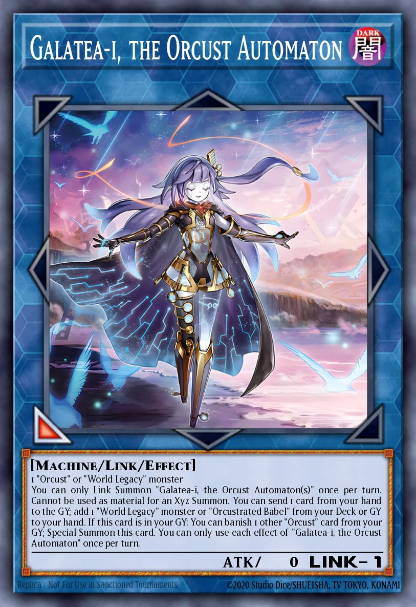 BLMM-EN052 - Galatea-I, the Orcust Automaton - Ultra Rare