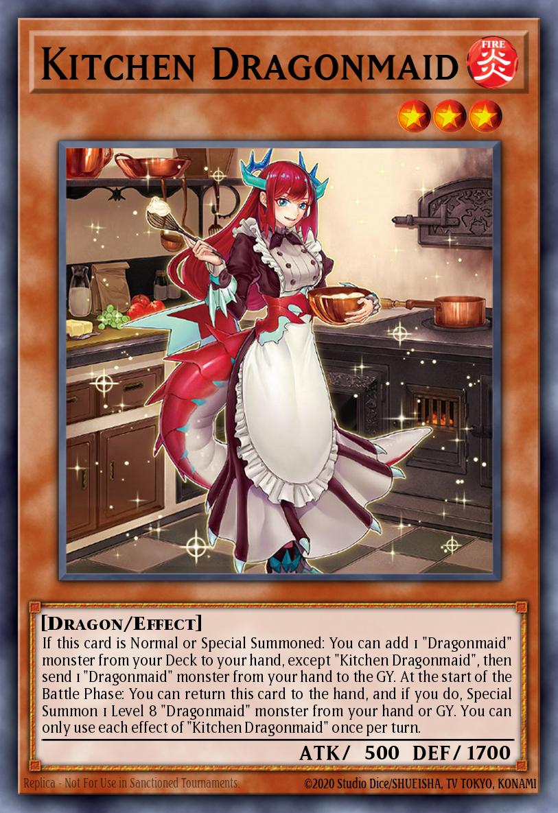 BLMM-EN058 - Kitchen Dragonmaid - Ultra Rare - Battles of Legend: Monster Mayhem