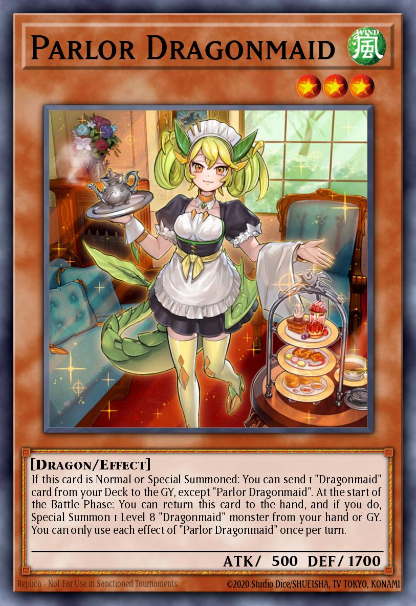 BLMM-EN060 - Parlor Dragonmaid - Ultra Rare - Battles of Legend: Monster Mayhem
