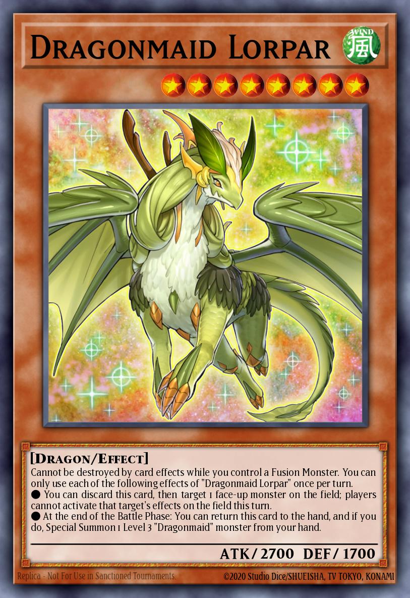 BLMM-EN061 - Dragonmaid Lorpar - Ultra Rare - Battles of Legend: Monster Mayhem