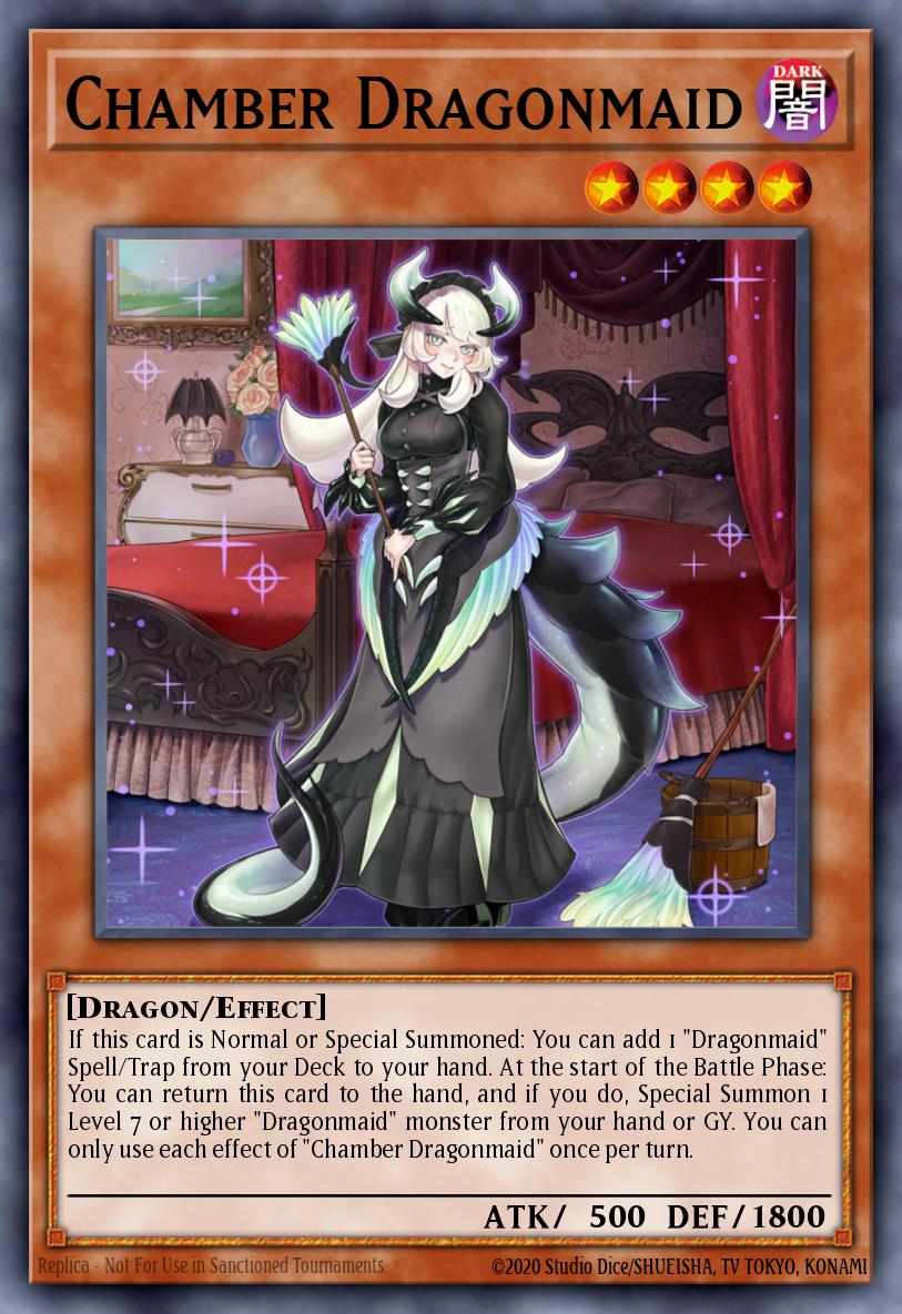BLMM-EN062 - Chamber Dragonmaid - Ultra Rare - Battles of Legend: Monster Mayhem