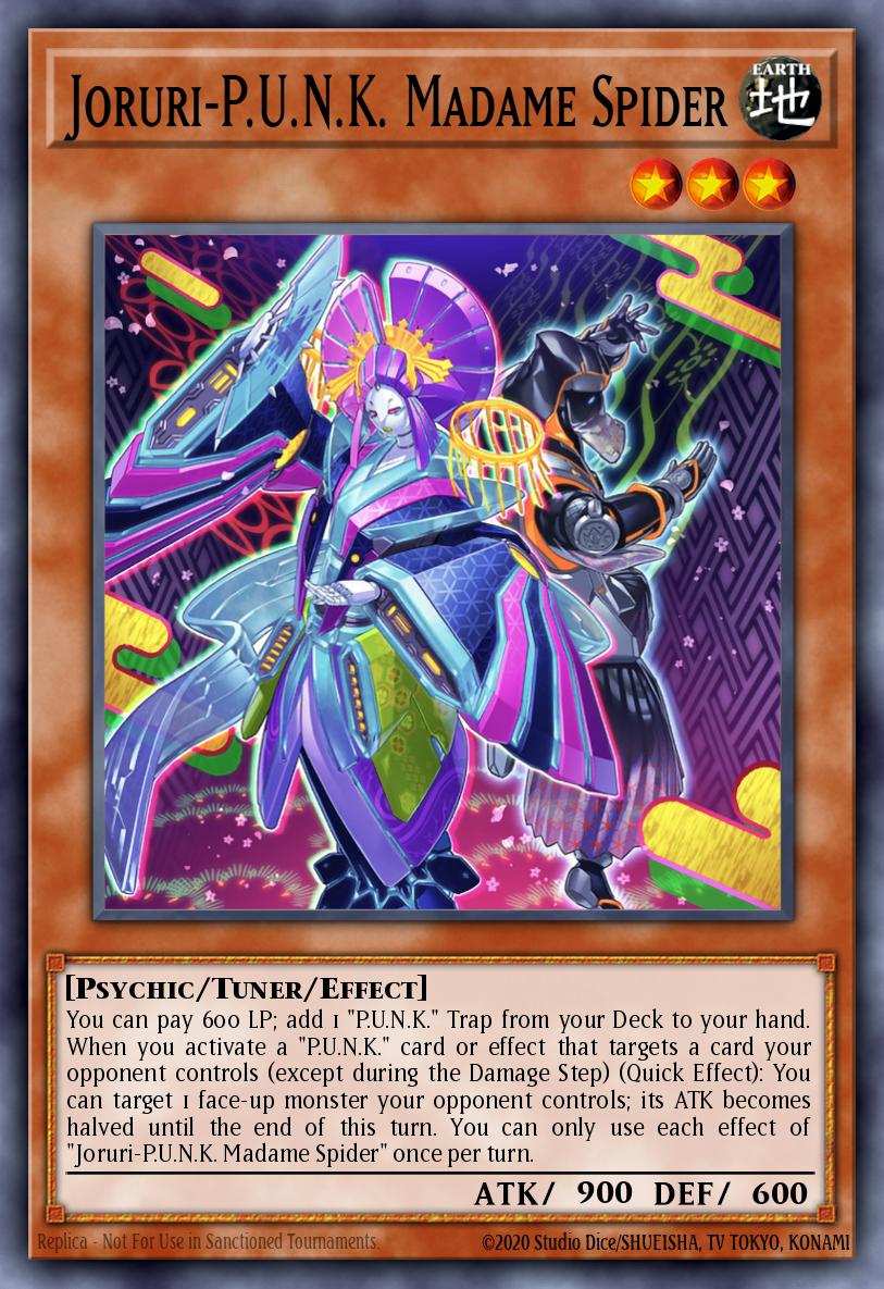 BLMM-EN072 - Joruri-P.U.N.K. Madame Spider - Ultra Rare - Battles of Legend: Monster Mayhem