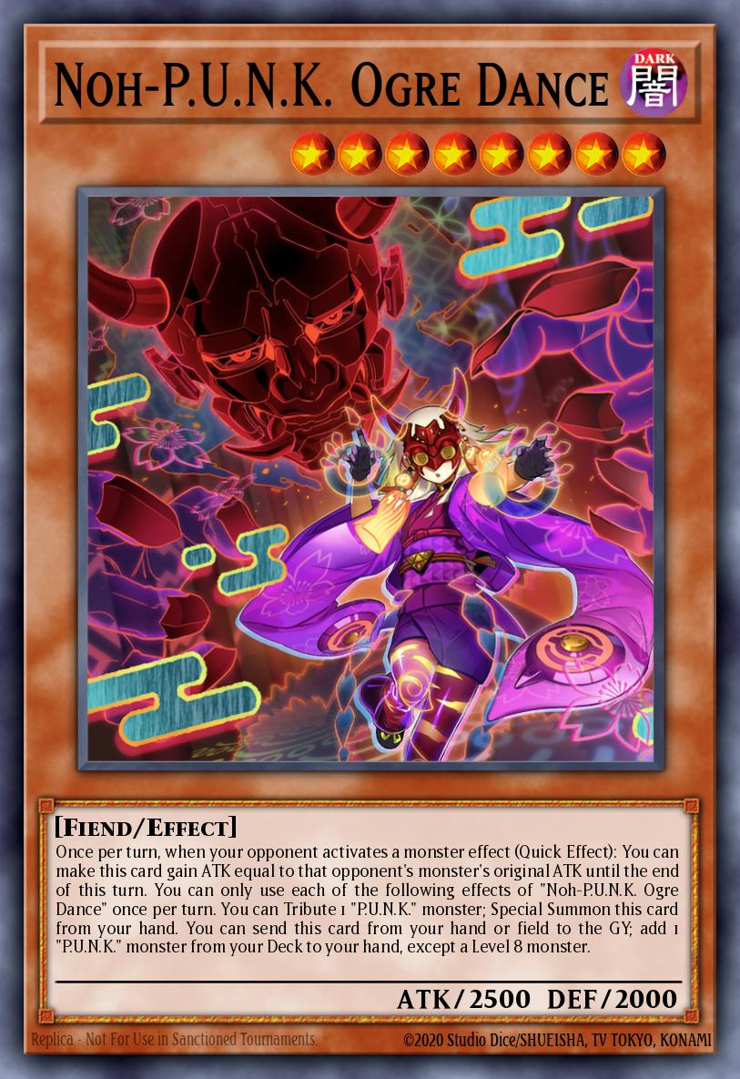 BLMM-EN075 - Noh-P.U.N.K. Ogre Dance - Ultra Rare - Battles of Legend: Monster Mayhem