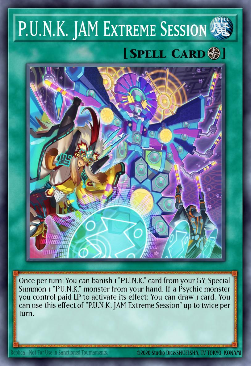 BLMM-EN080 - P.U.N.K. JAM Extreme Session - Ultra Rare - Battles of Legend: Monster Mayhem