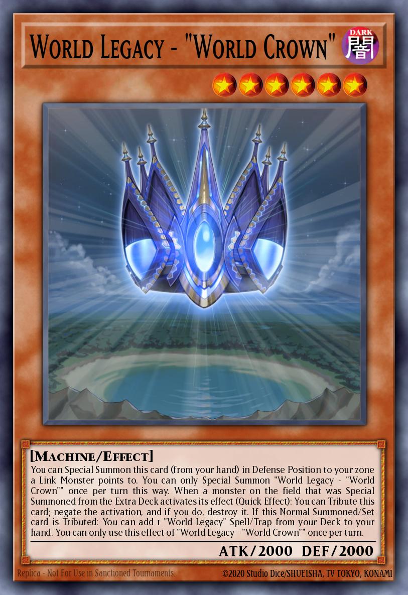 BLMM-EN082 - World Legacy - "World Crown" - Ultra Rare - Battles of Le BLMM-EN082 - World Legacy - "World Crown" - Ultra Rare - Battles of Le
