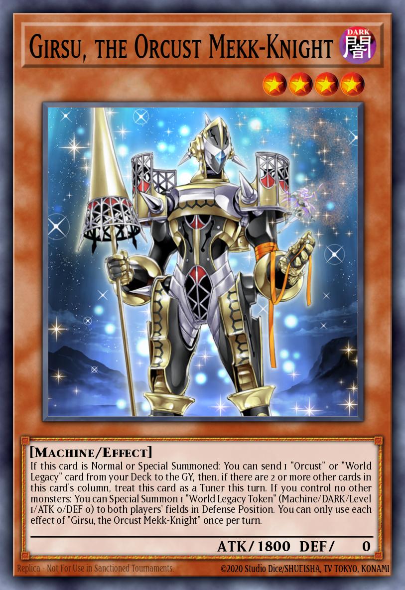 BLMM-EN088 - Girsu, the Orcust Mekk-Knight - Ultra Rare - Battles of Legend: Monster Mayhem