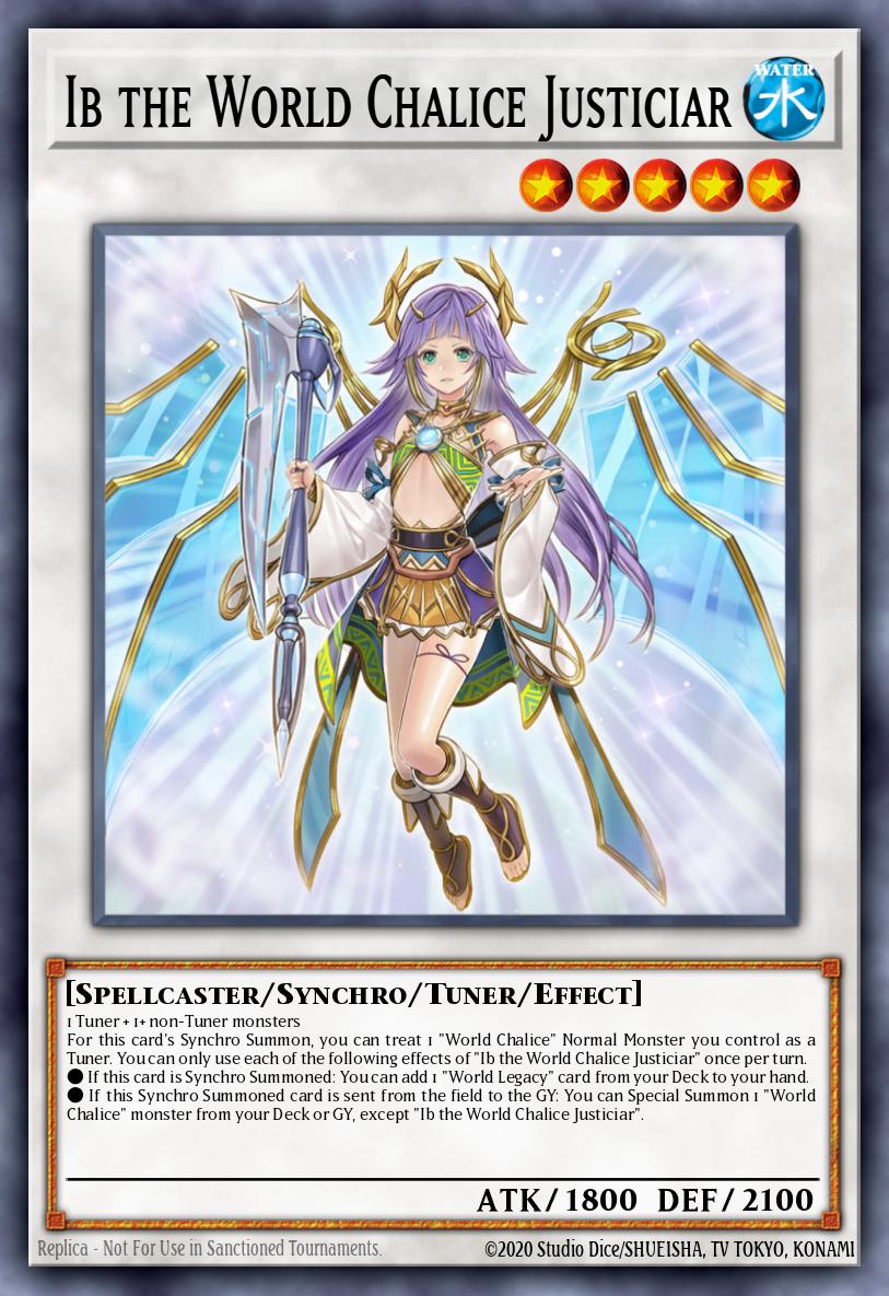 BLMM-EN089 - Ib the World Chalice Justiciar - Ultra Rare - Battles of Legend: Monster Mayhem
