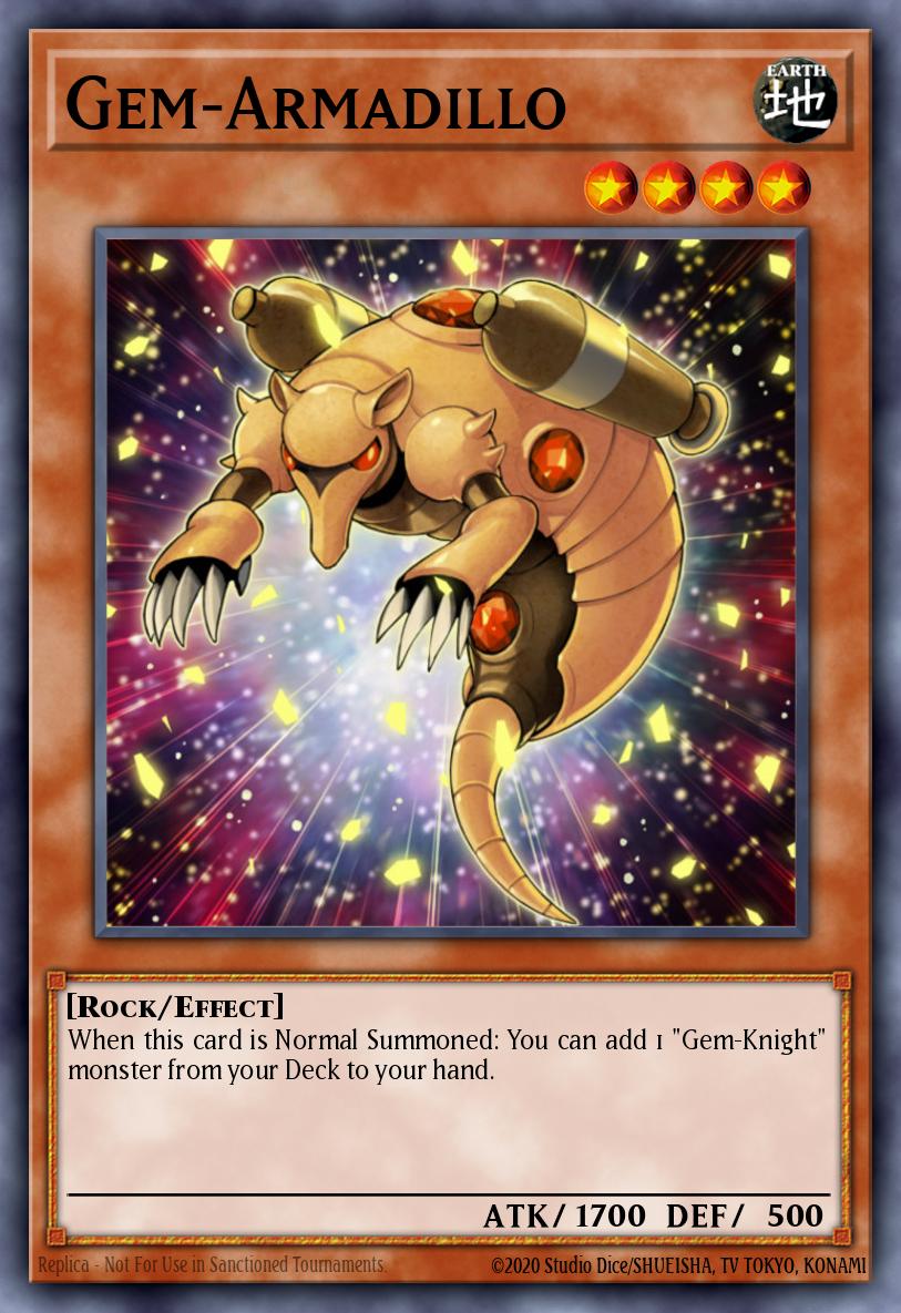 BLMM-EN108 - Gem-Armadillo - Ultra Rare - Battles of Legend: Monster Mayhem