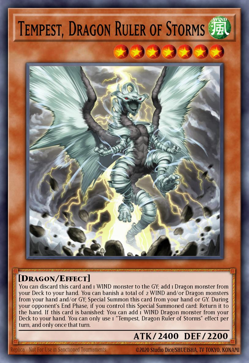 BLMM-EN120 - Tempest, Dragon Ruler of Storms - Ultra Rare - Battles of Legend: Monster Mayhem