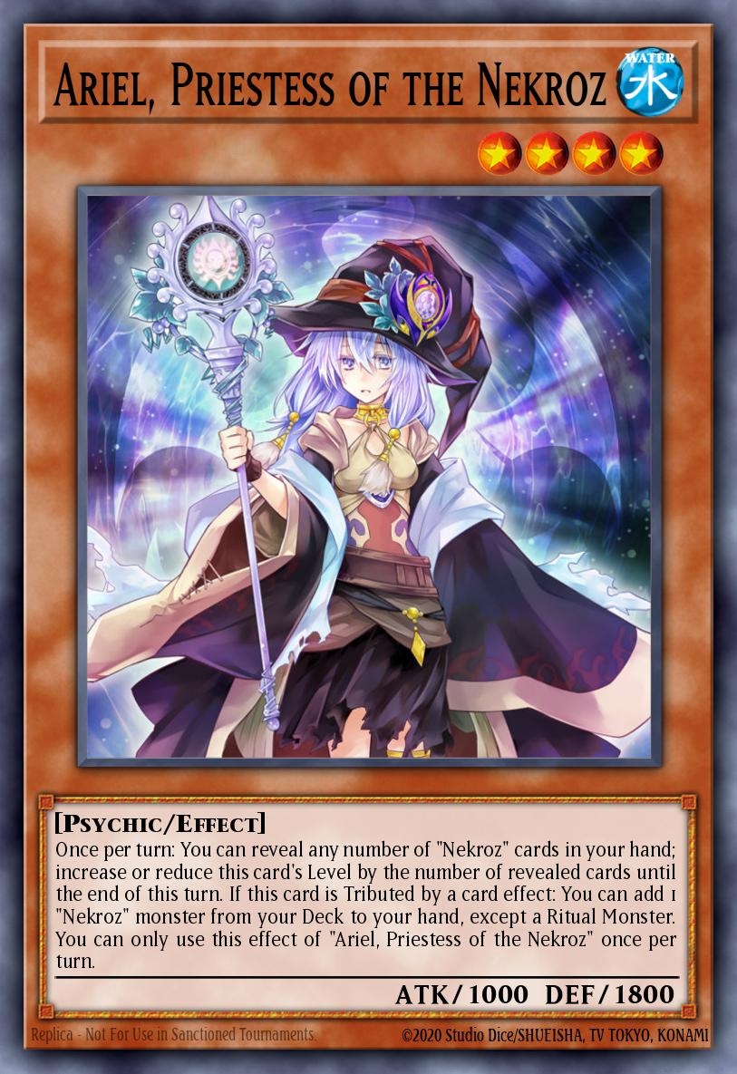 BLMM-EN128 - Ariel, Priestess of the Nekroz - Ultra Rare - Battles of Legend: Monster Mayhem
