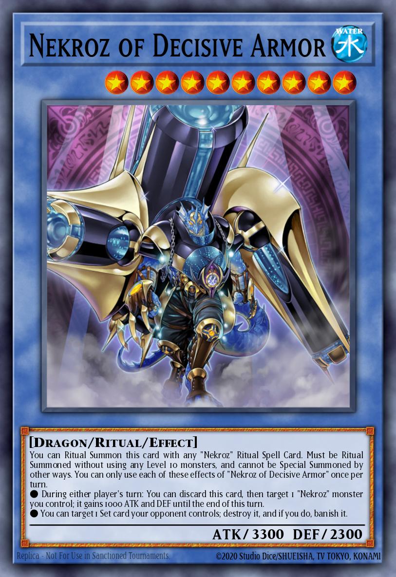 BLMM-EN133 - Nekroz of Decisive Armor - Ultra Rare - Battles of Legend: Monster Mayhem