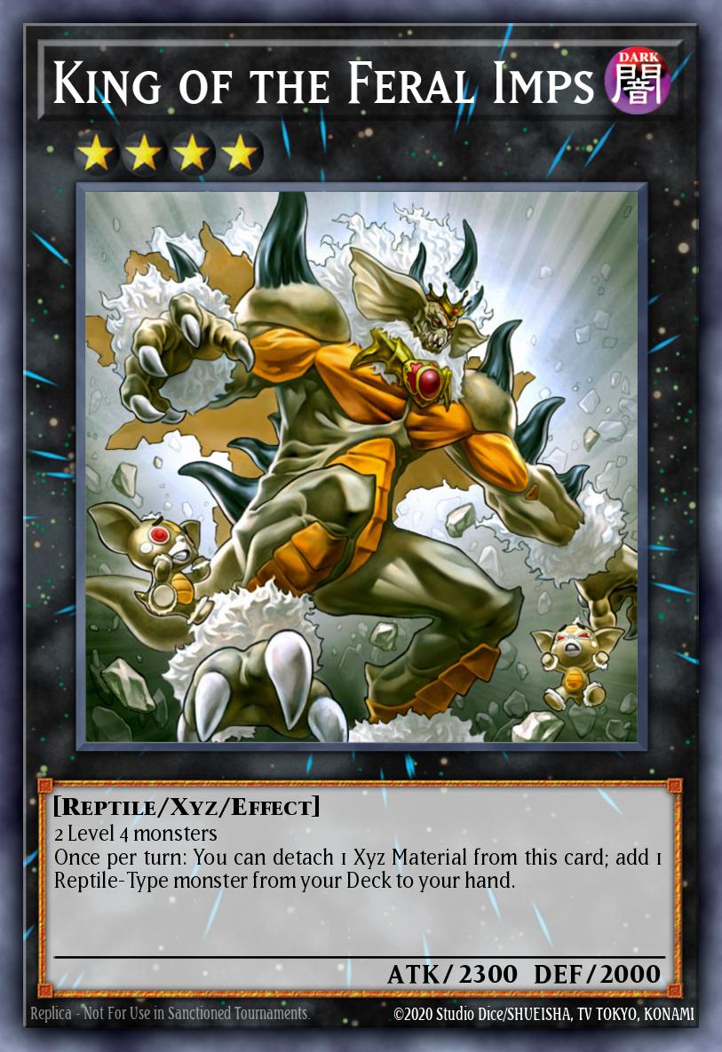 BLMM-EN154 - King of the Feral Imps - Ultra Rare - Battles of Legend: Monster Mayhem