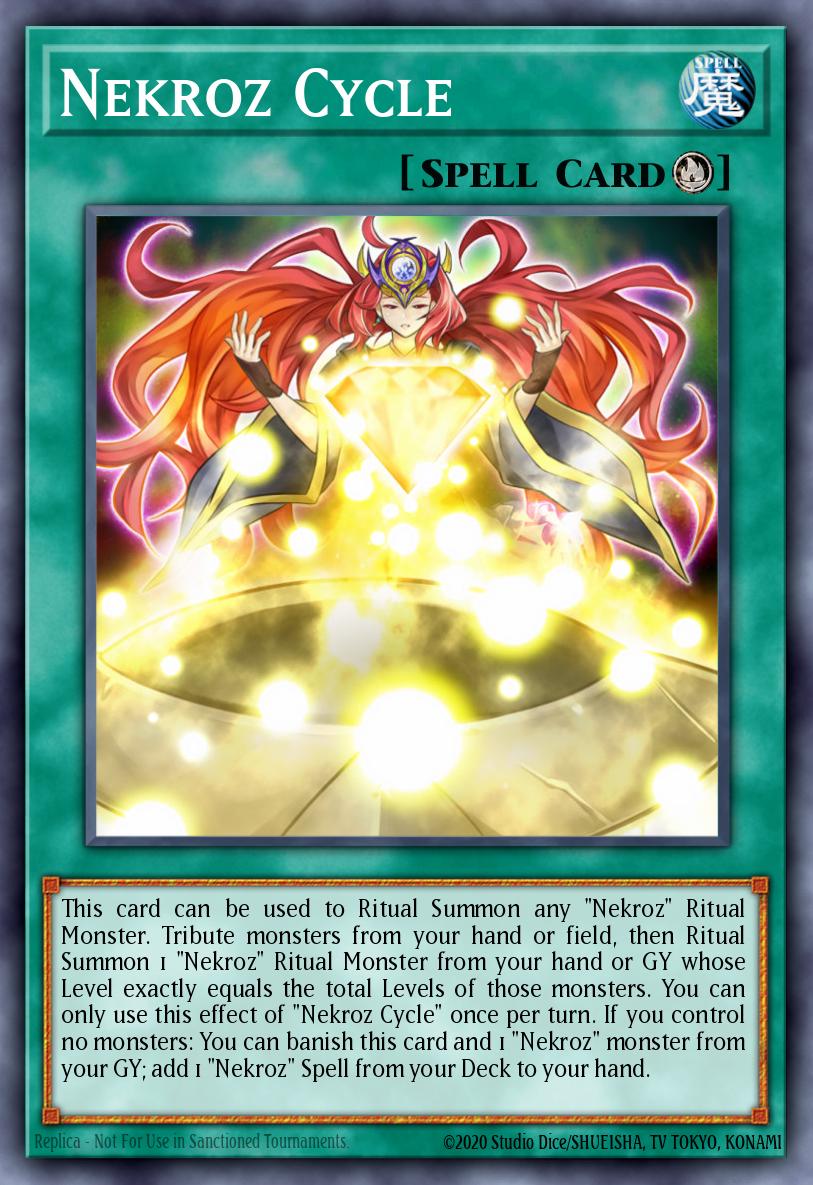 BLMM-EN167 - Nekroz Cycle - Ultra Rare - Battles of Legend: Monster Mayhem