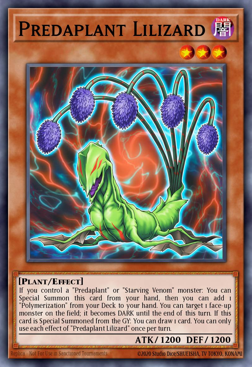 yugioh predaplant cards Predaplant Sarraceniant