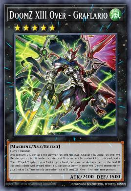 BLZD-EN045 DoomZ XIII Over - Graflareio - Ultra Rare