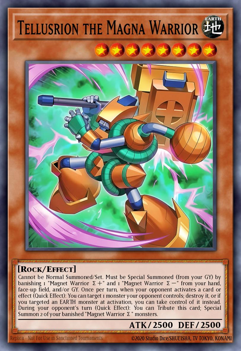 BPRO-EN004 - Tellusrion the Magna Warrior - Super Rare - Burst Protocol PRE-ORDER