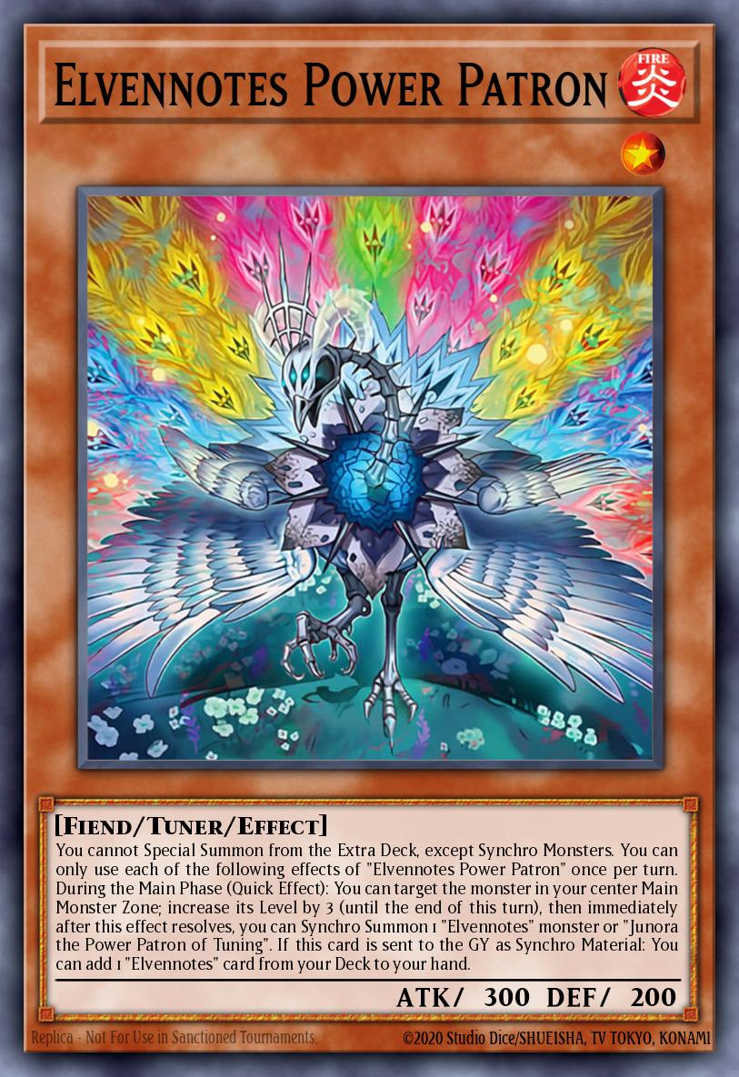 BPRO-EN013 - Elfnote Power Patron - Super Rare