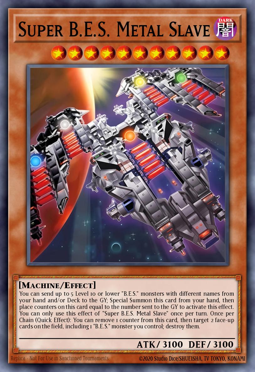 BPRO-EN022 - Super B.E.S. Metal Slave - Super Rare - Burst Protocol PRE-ORDER