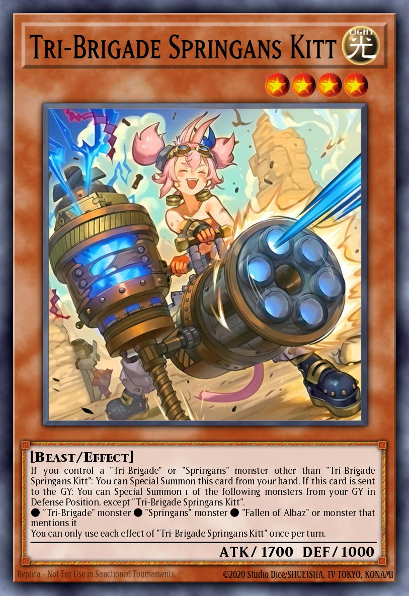 BPRO-EN025 - Tri-Brigade Springans Kitt - Secret Rare