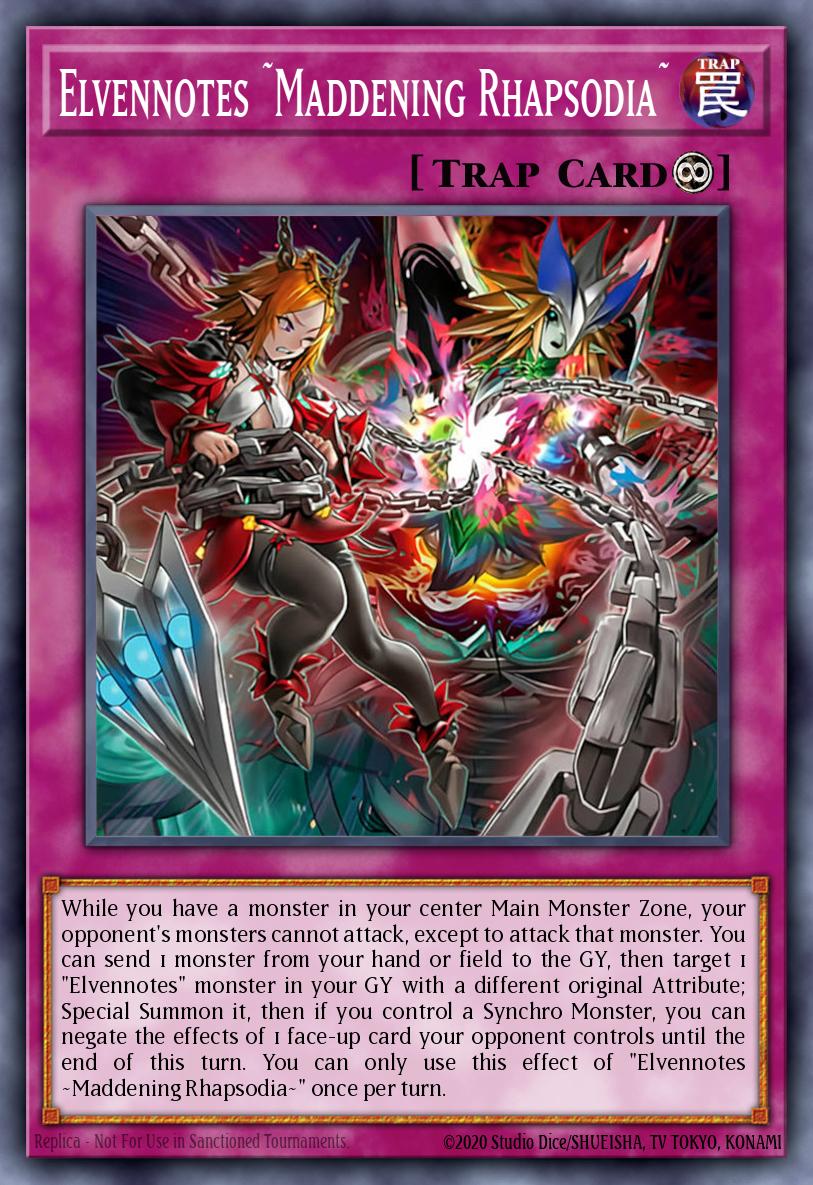 BPRO-EN072 - Elfnotes: Rhapsodia Of Madness - Common - Burst Protocol PRE-ORDER