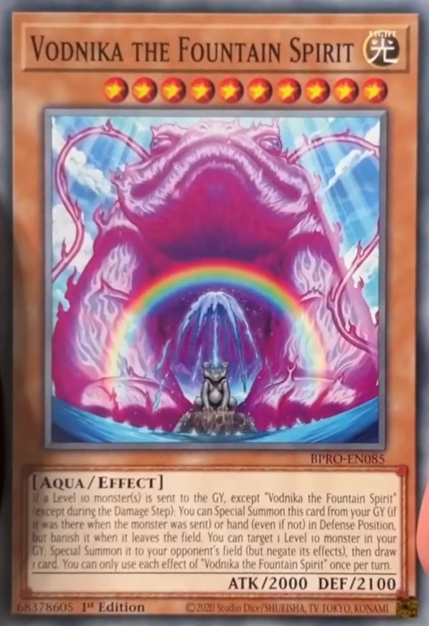 BPRO-EN085 - Vodnika the Fountain Spirit - Common - Burst Protocol PRE-ORDER