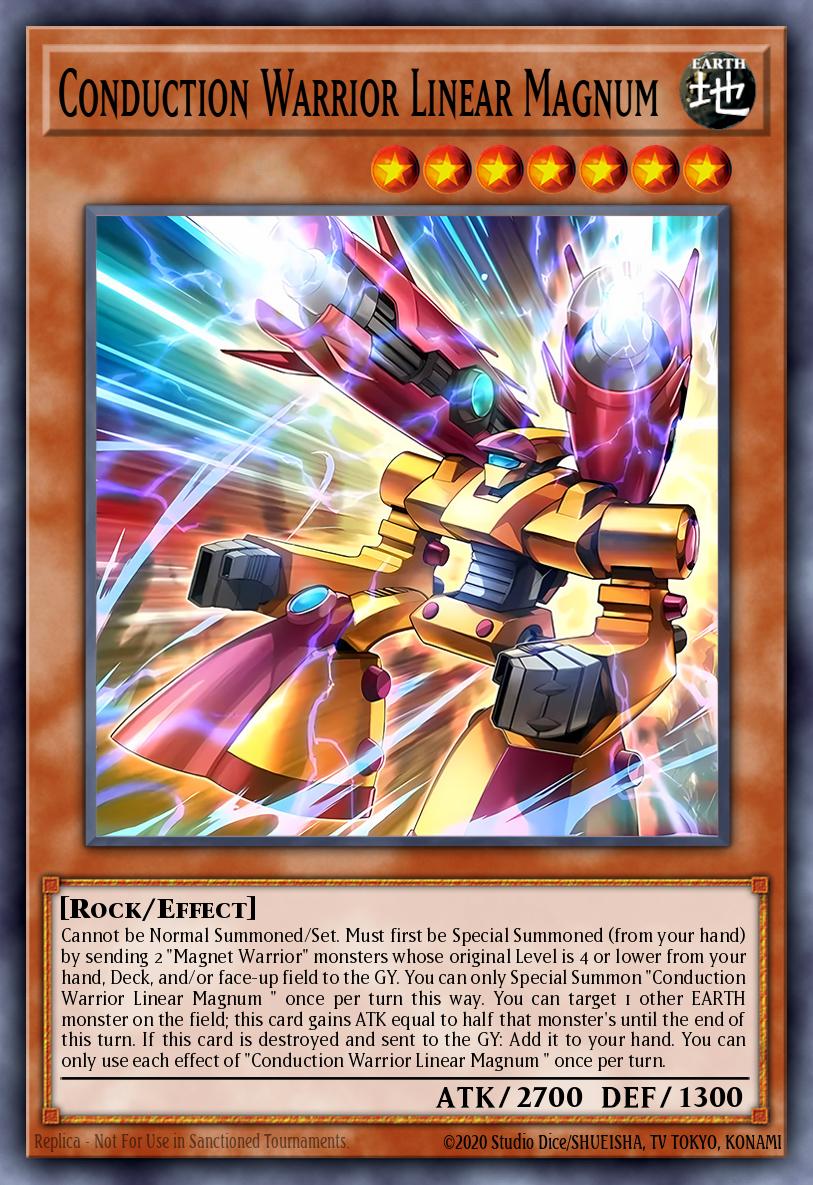 BPRO-EN099 - Conduction Warrior Linear Magnum Plus Minus - Super Rare - Burst Protocol PRE-ORDER