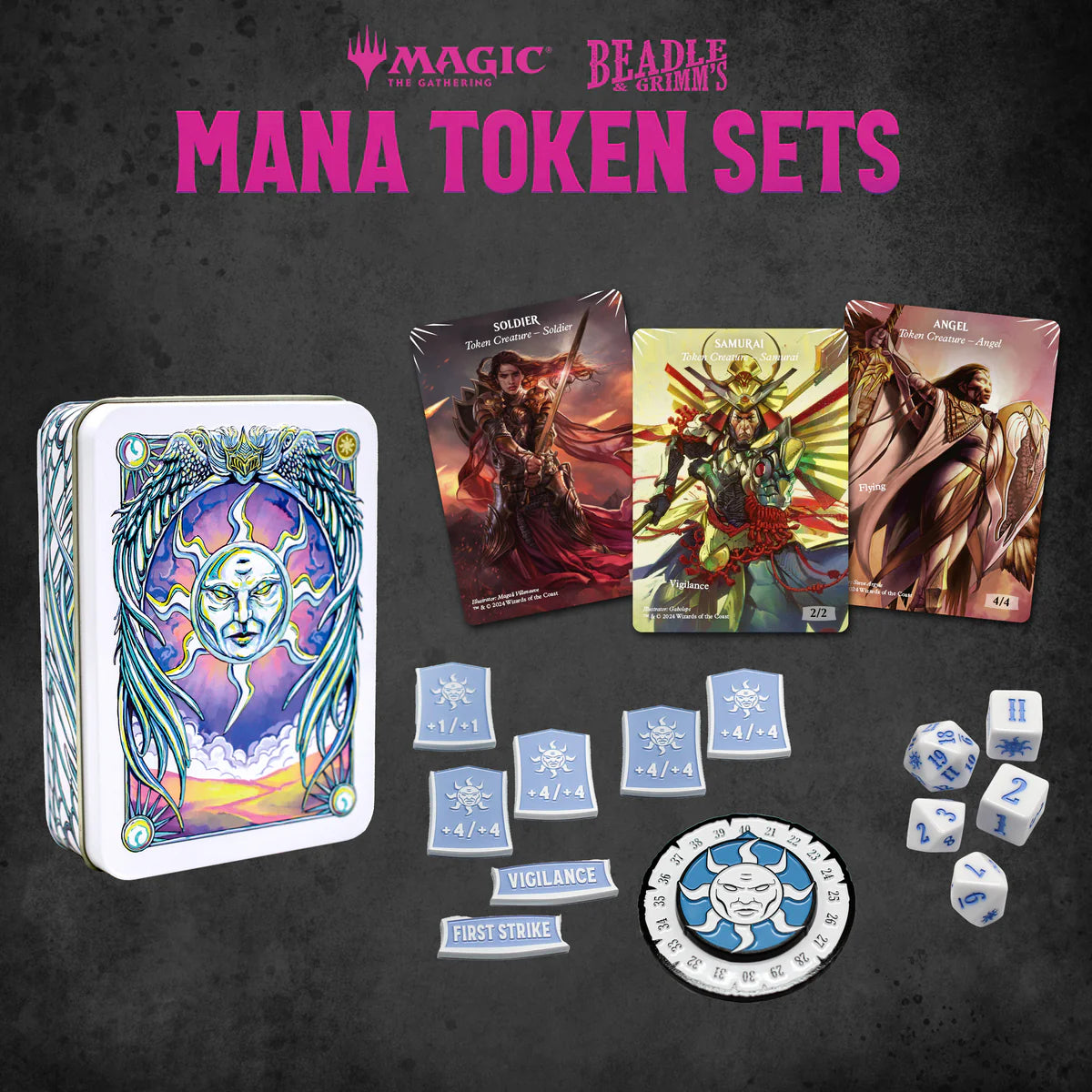 Beadles & Grimm - White Mana Token Set (Damaged Box)