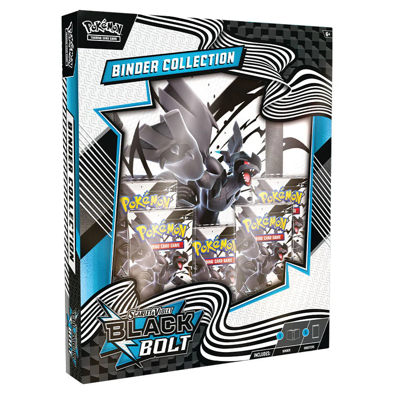 Pokemon Scarlet & Violet 10.5 Black Bolt Binder Collection - 1 Per Customer