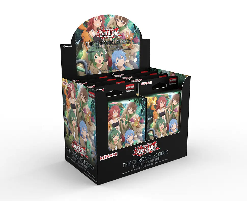 Yugioh Structure Deck Chronicles Spirit Charmers x8 Sealed Display