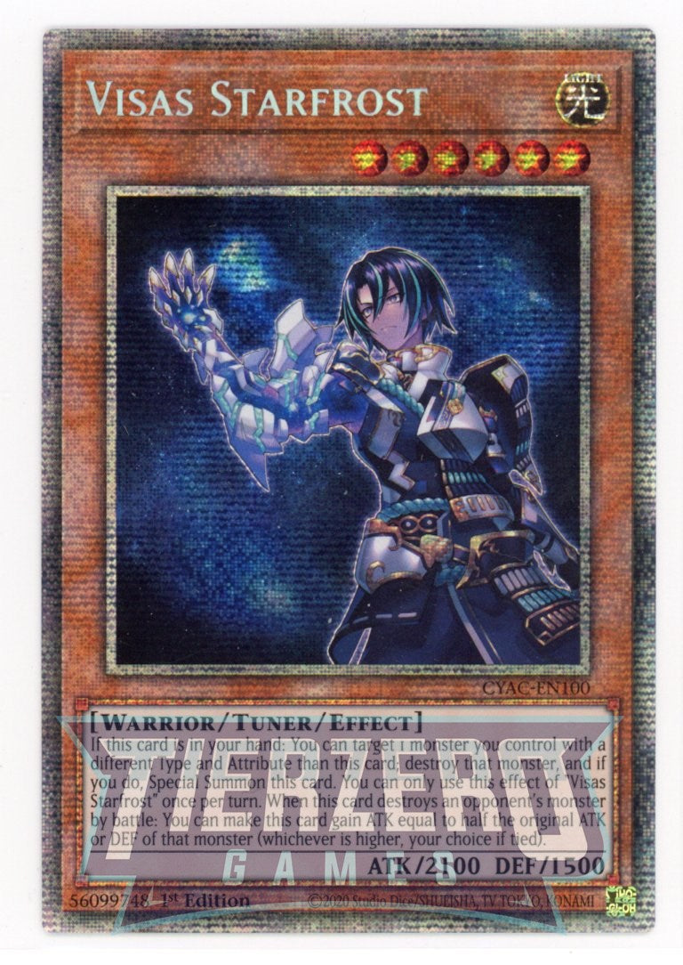 CYAC-EN100 - Visas Starfrost - Starlight Rare - Effect Tuner monster - Cyberstorm Access