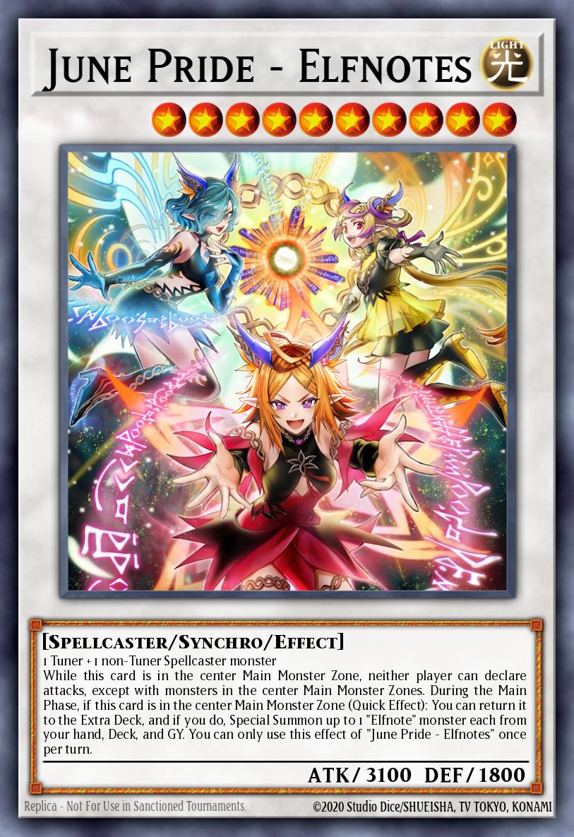 CORI-EN035 - Elfnote June Pride - Ultra Rare - Chaos Origins