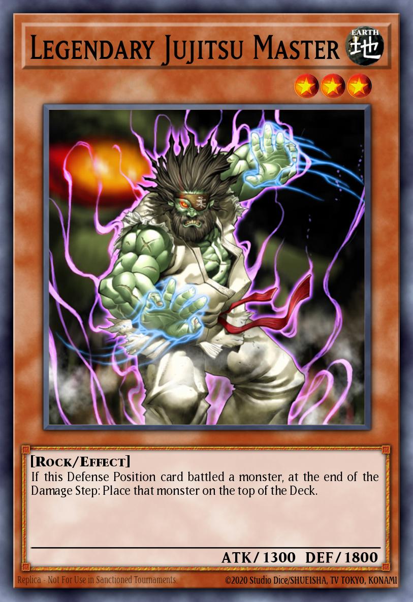 DL09-EN008 - Legendary Jujitsu Master (Green) - Rare