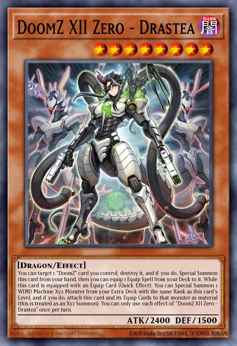 DOOD-EN008 - DoomZ XII Zero - Drastea - Secret Rare - Doom Of Dimensions