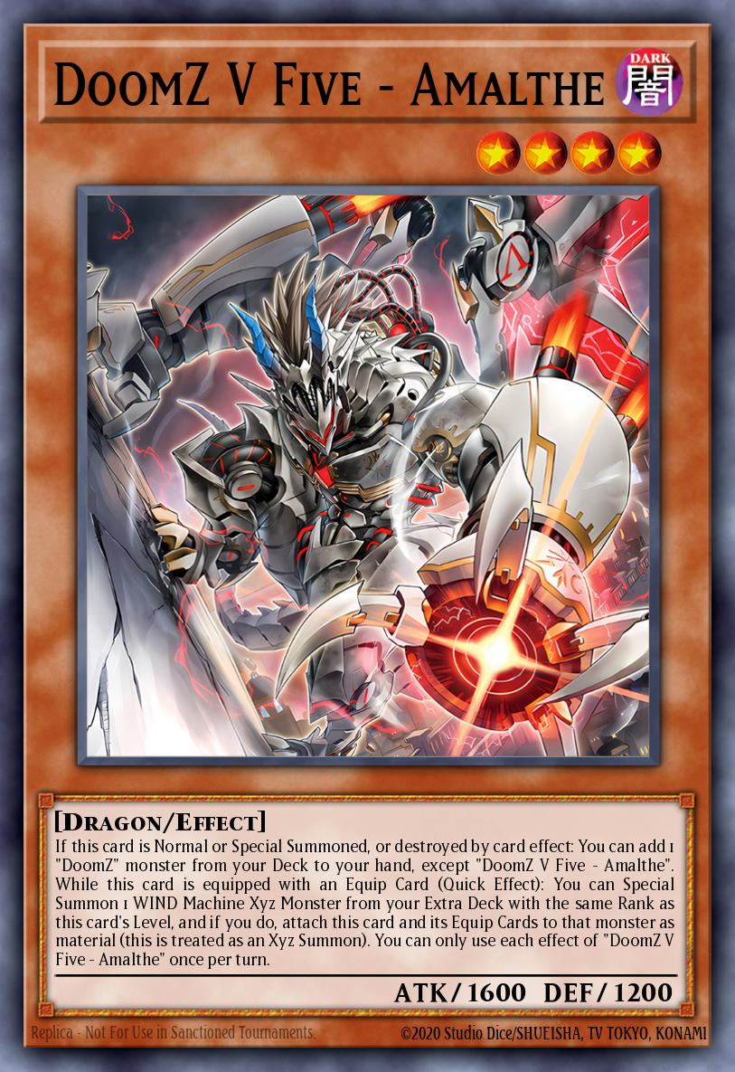 DOOD-EN009 - DoomZ V Five - Amalthe - Ultra Rare - Doom Of Dimensions