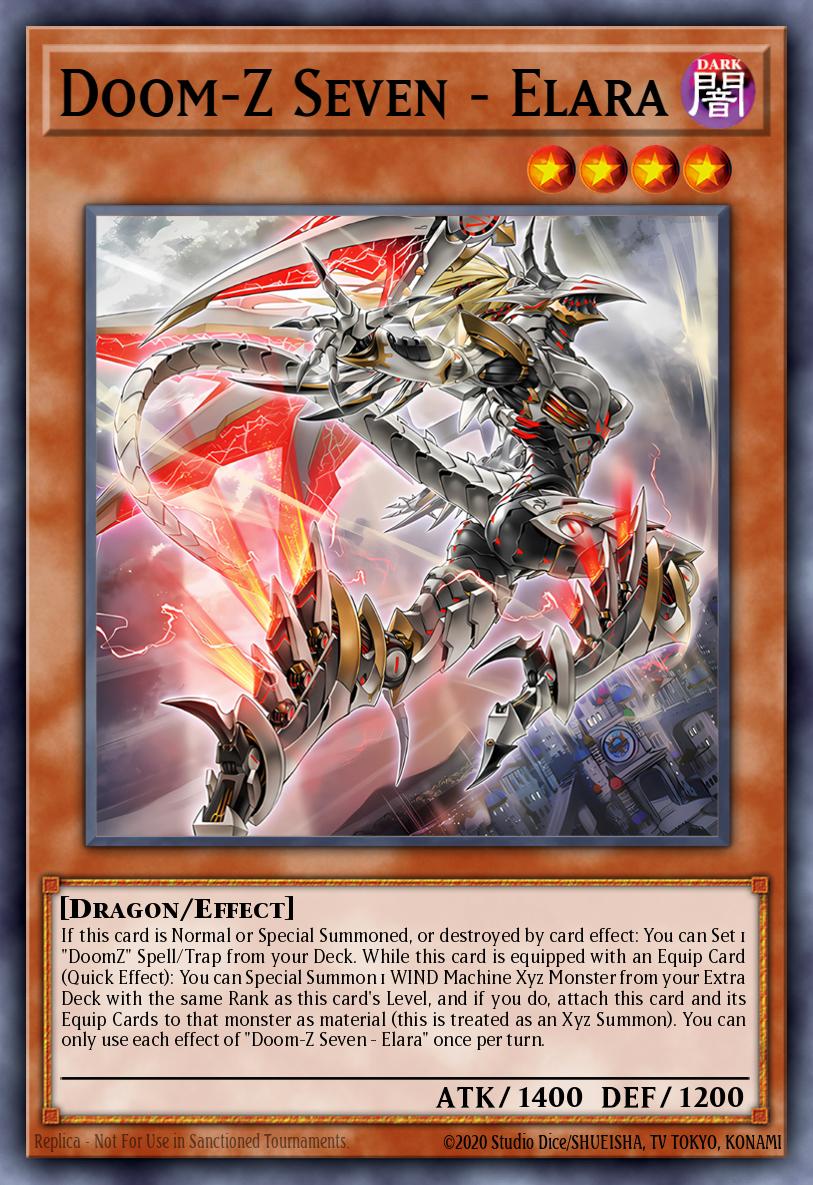 DOOD-EN010 - Doom-Z Seven - Elara - Super Rare - Doom Of Dimensions
