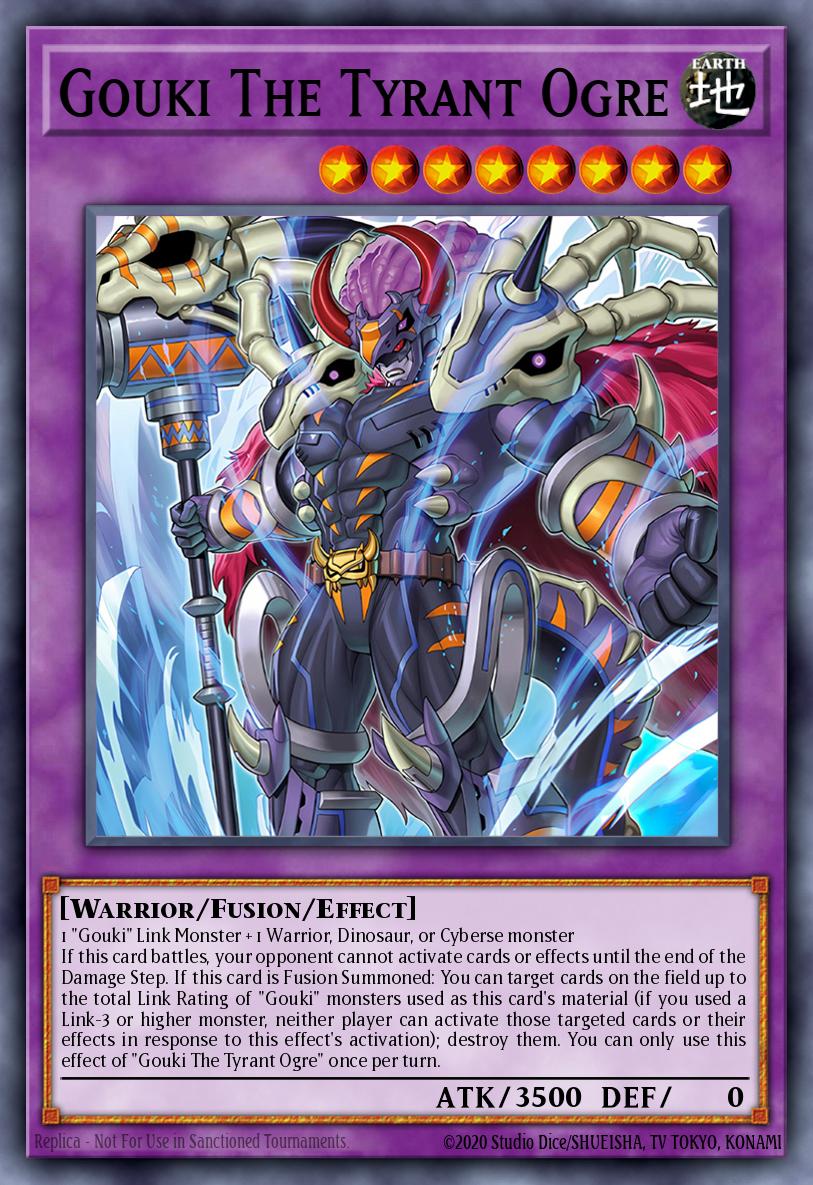 DOOD-EN036 - Gouki The Tyrant Ogre - Super Rare - Doom Of Dimensions