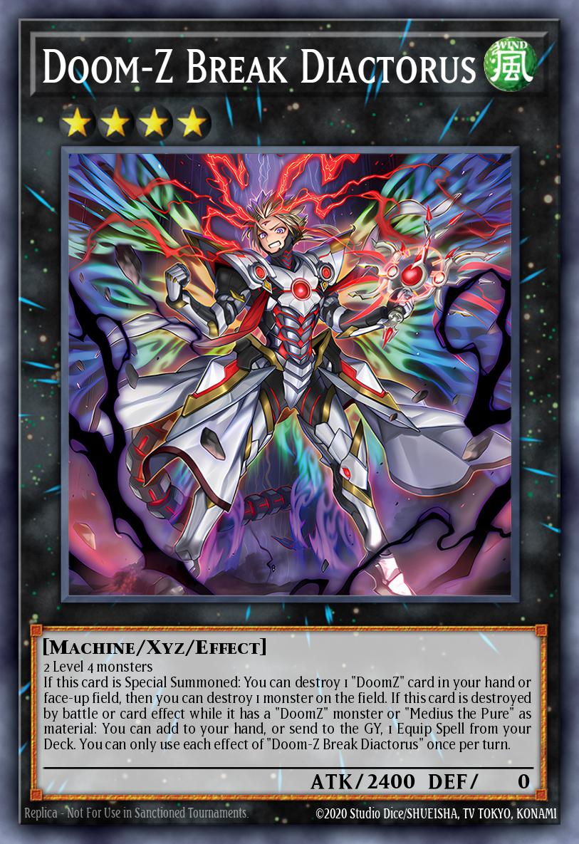 DOOD-EN046 - Doom-Z Break Diactorus - Super Rare - Doom Of Dimensions