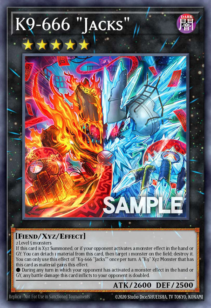 DOOD-EN047 - K9-666 "Jacks" - Super Rare - Doom Of Dimensions