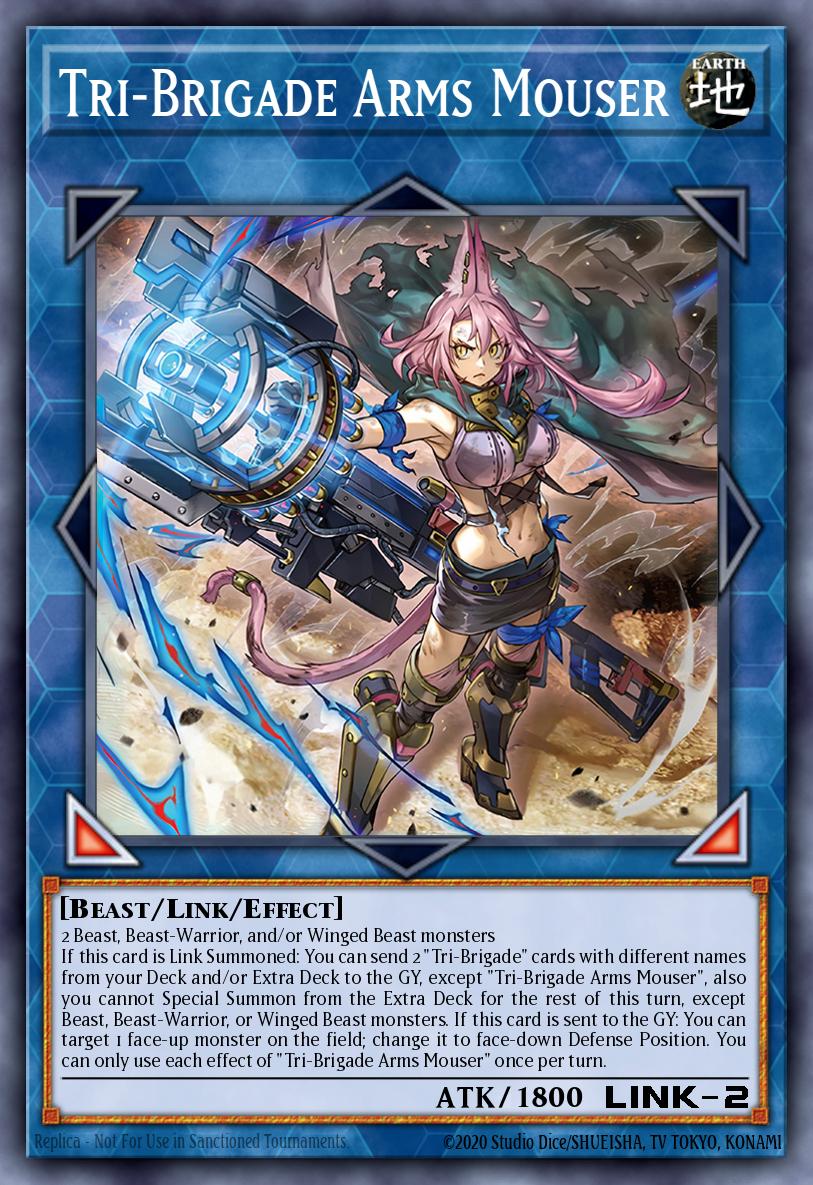 DOOD-EN051 - Tri-Brigade Arms Mouser - Ultra Rare - Doom Of Dimensions