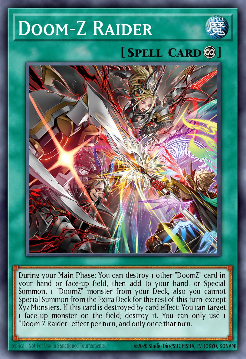 DOOD-EN057 - Doom-Z Raider - Super Rare - Doom Of Dimensions