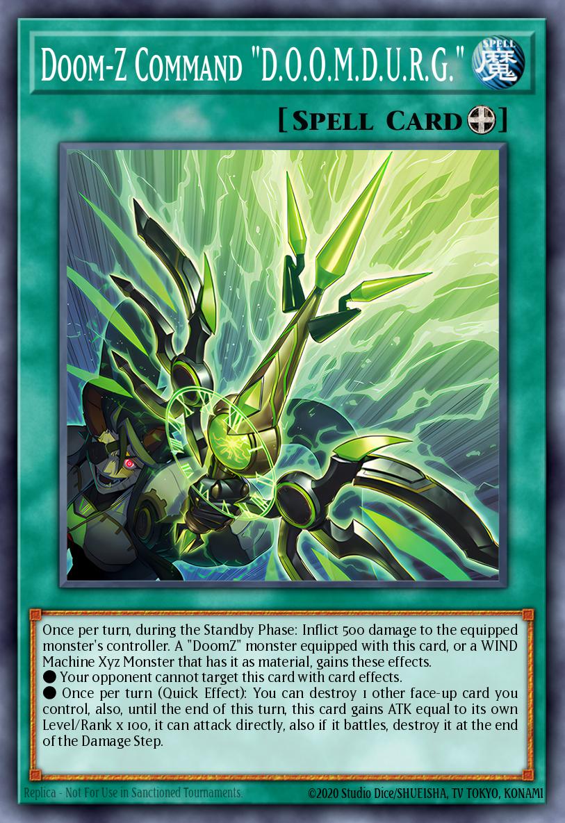 DOOD-EN058 - Doom-Z Command "D.O.O.M.D.U.R.G." - Super Rare - Doom Of Dimensions