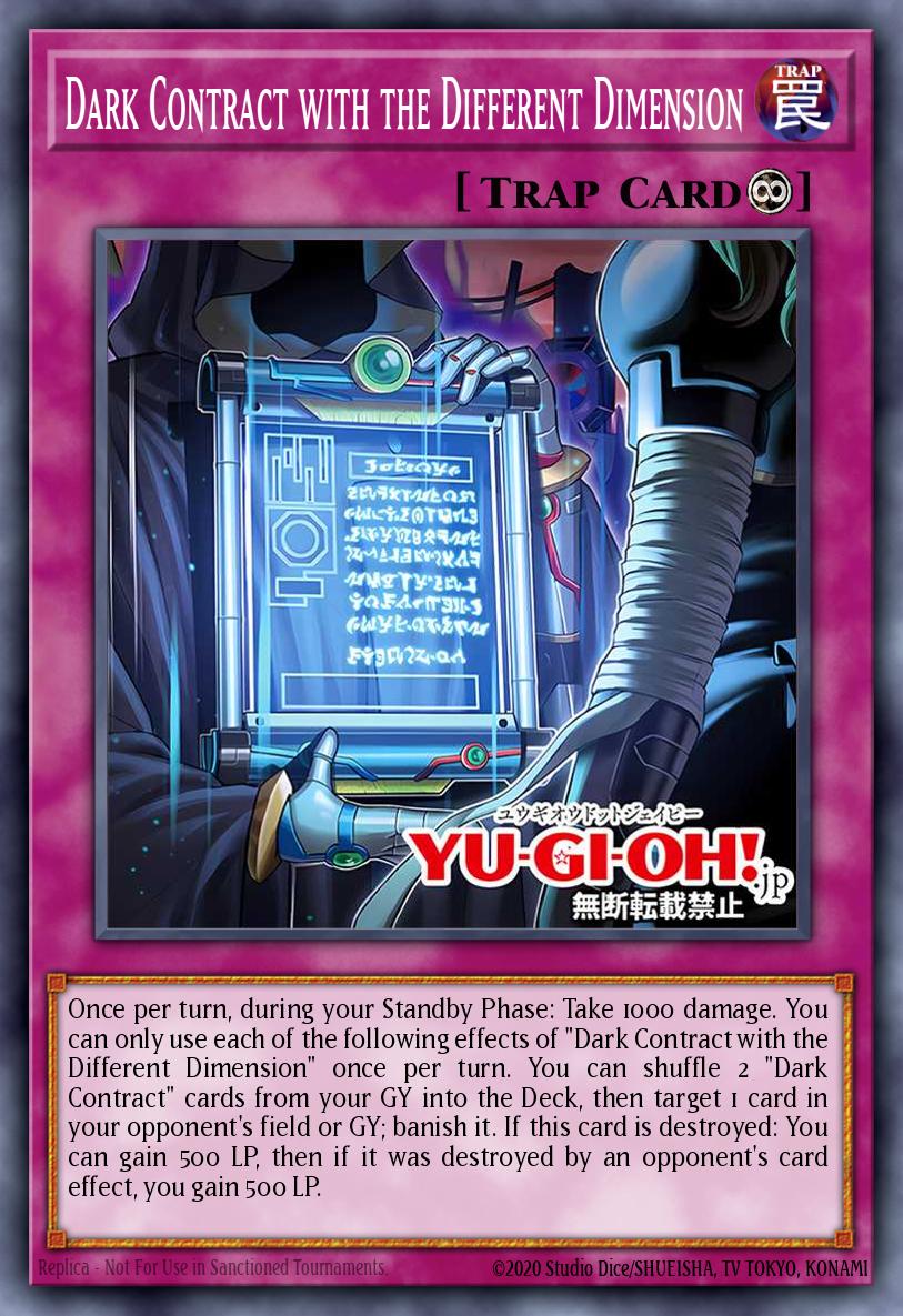 DOOD-EN073 - Dark Contract with the Different Dimension - Common - Doom Of Dimensions