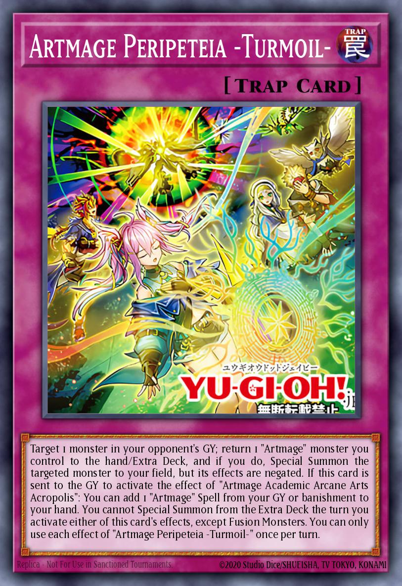 DOOD-EN075 - Artmage Peripeteia -Turmoil- - Common - Doom Of Dimensions
